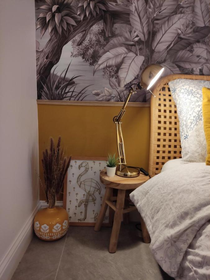 Superbe appartement avec jacuzzi avec jardin privé Lyon Exterior foto